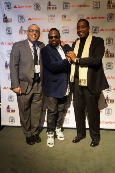 Skip Dillard (WBLS and WLIB) (Operations Manager, Program Director for 1190 WLIB-AM and WBLS-FM, 1190 WLIB-AM Bishop Hezekiah Walker and Norman Seabrook, President of COBA and Presenting Sponsor of the Concert) 
