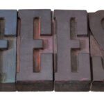 fees – word in letterpress type