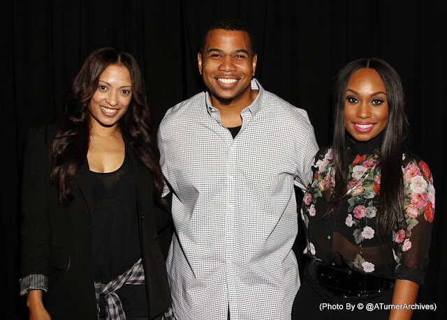 Actors Melissa De Sousa, Omar Gooding and Angell Conwell
