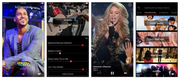 A Visually Immersive Music Streaming App that Simulcasts all SBS Radio Stations, Offers Innovative Personalization Features, Hundreds of Expertly Curated Playlists, and Access to Over 23 Million Songs. (PRNewsFoto/Spanish Broadcasting System, In)