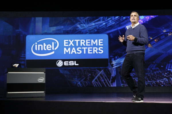 Intel CEO Brian Krzanich takes the stage at CES 2016