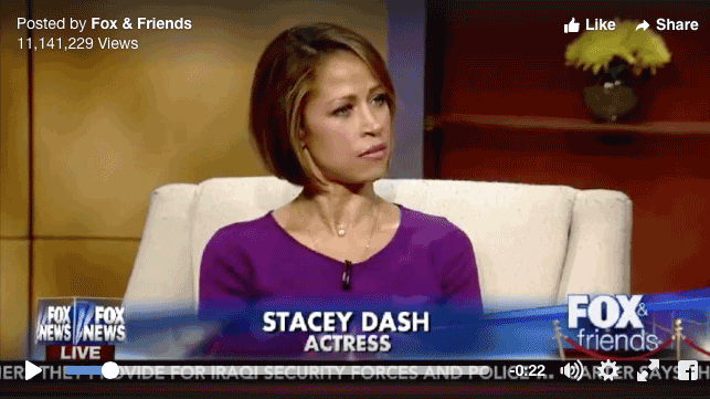 Is Stacey Dash and Fox Having the Last Laugh On Us?