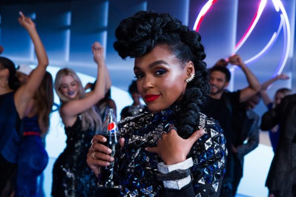 Pepsi&apos;s Super Bowl 50 commercial starring Janelle Monae celebrates the brand&apos;s heritage in music (Credit: Rachel Murray / Getty Images) (PRNewsFoto/PepsiCo)
