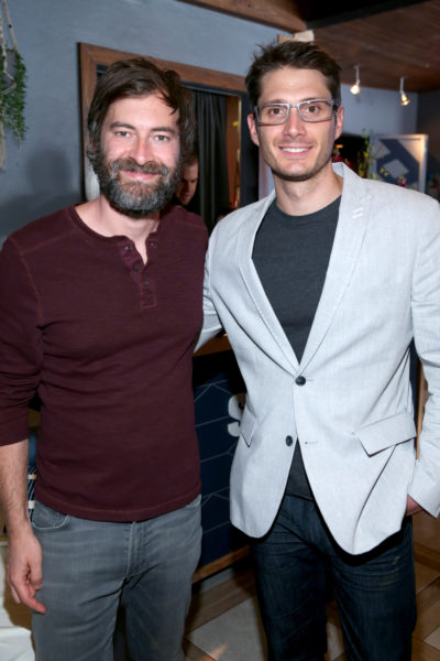 "AUSTIN, TX - MARCH 12: Actors Mark Duplass (L) and Jeff Bryan Davis attend The Samsung Studio at SXSW 2016 on March 12, 2016 in Austin, Texas. (Photo by Jonathan Leibson/Getty Images for Samsung)"
