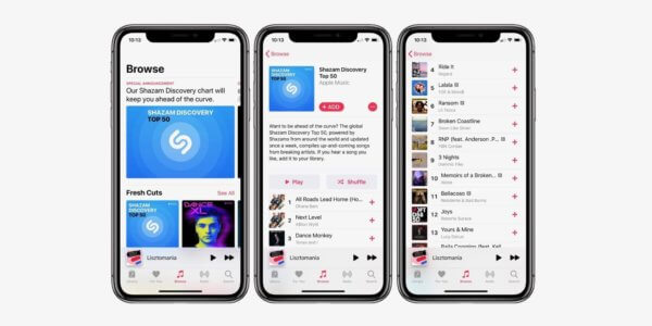 Apple Music Shazam Discovery