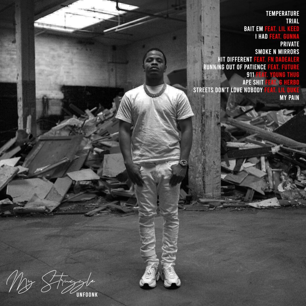 unfoonk - my struggle mixtape cover art