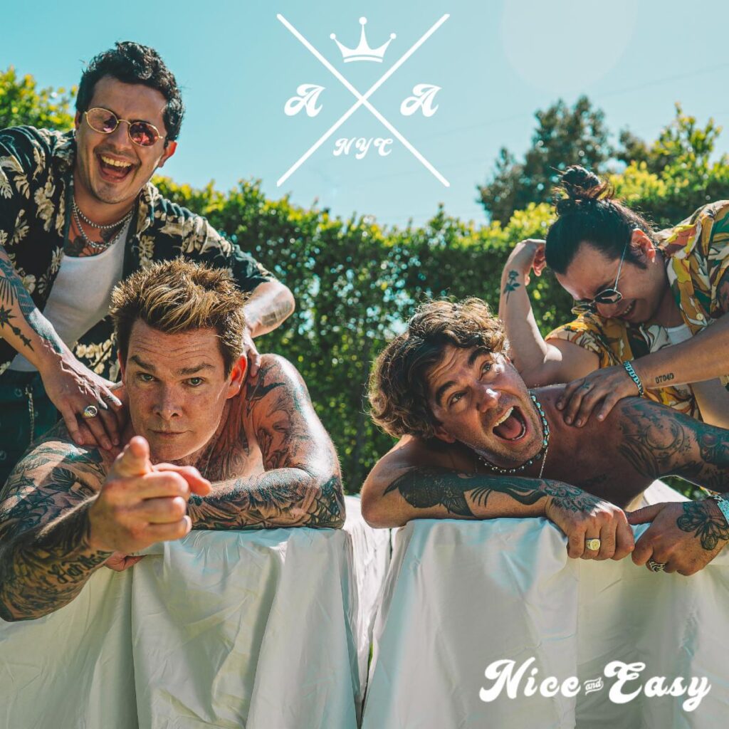 AMERICAN AUTHORS SHARE BREEZY NEW SINGLE “NICE AND EASY” FEATURING MARK MCGRATH OF SUGAR RAY