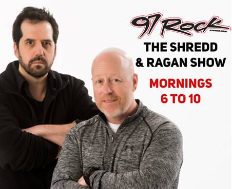 Buffalo Radio Legends Shredd & Ragan Make Big Move to Mornings on CUMULUS MEDIA's 97 Rock/WGRF-FM