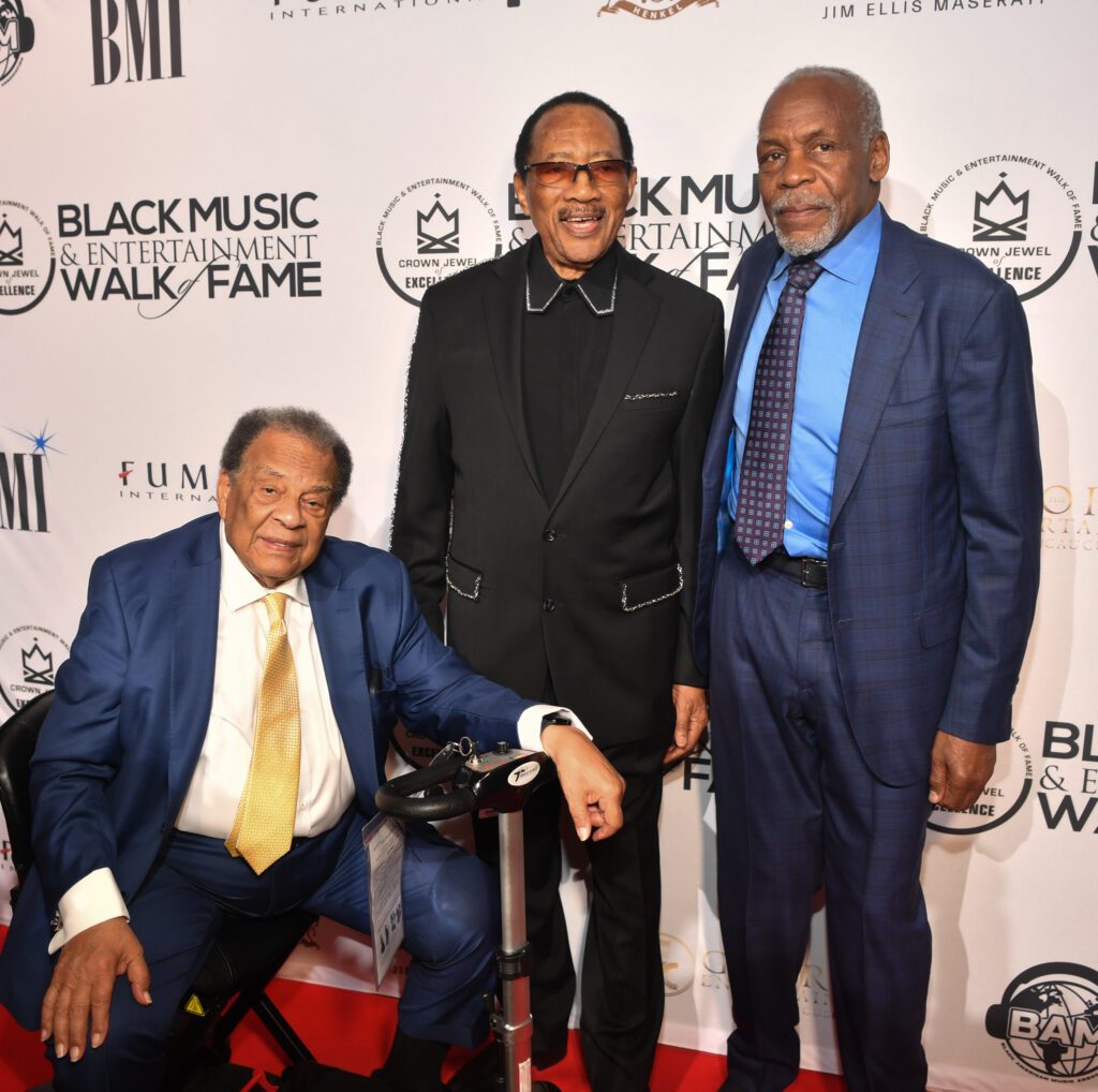 Ambassador Young Bobby Jones and Danny Glover » Black Music & Entertainment Walk of Fame