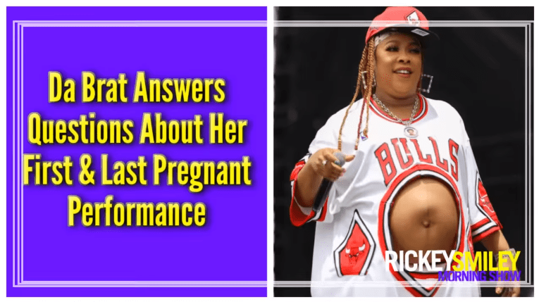 Da Brat Answers Questions on Pregnancy & Performance