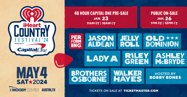 2024 iHeartCountry Festival Lineup Announcement 