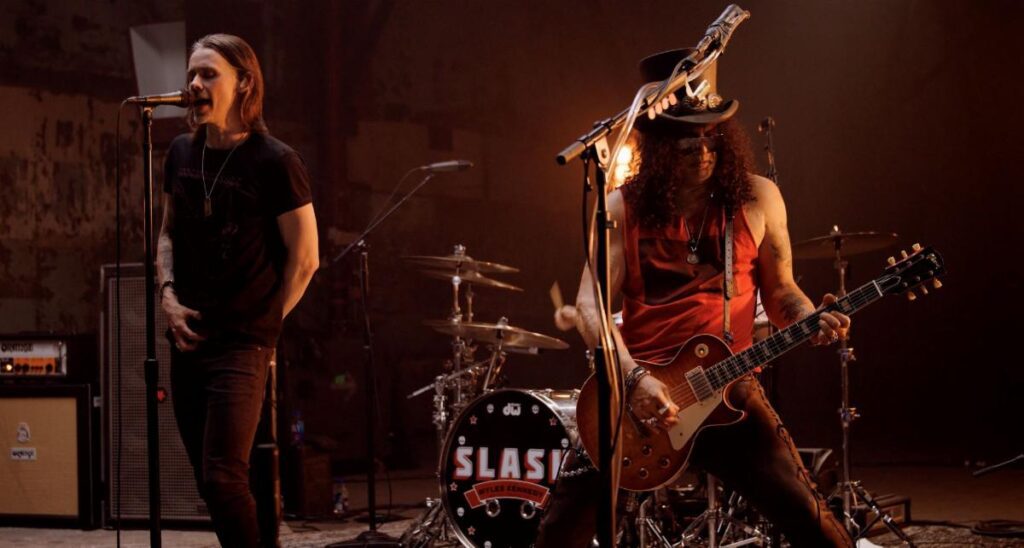 Myles and Slash Live shot » artists
