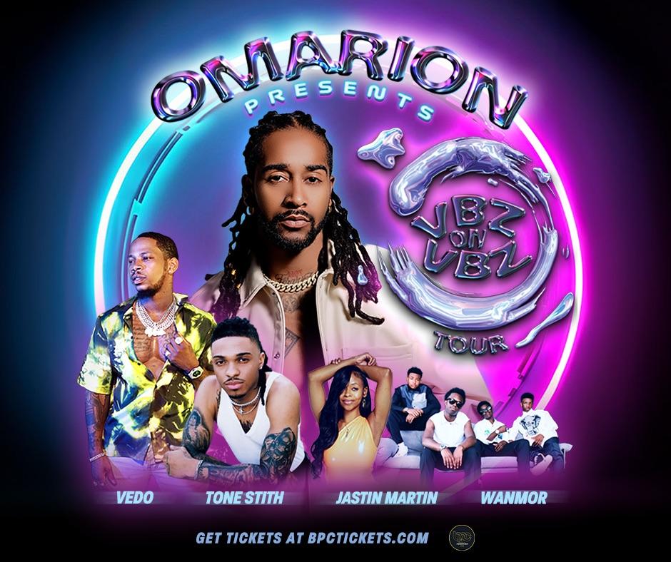 Platinum-Selling Artist Omarion Announces "Omarion: Vbz on Vbz Tour" in Collaboration with the Black Promoters Collective