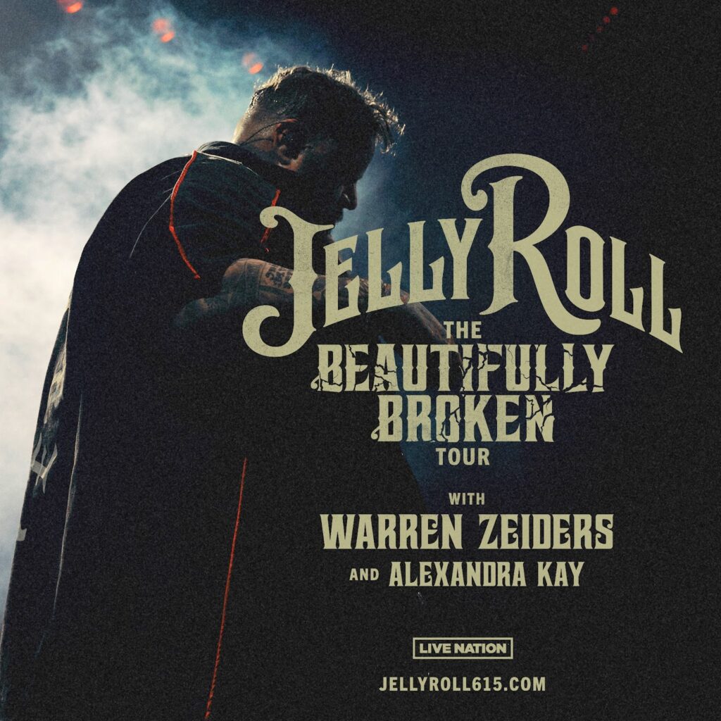 GRAMMY NOMINATED ARTIST JELLY ROLL ANNOUNCES BEAUTIFULLY BROKEN TOUR
