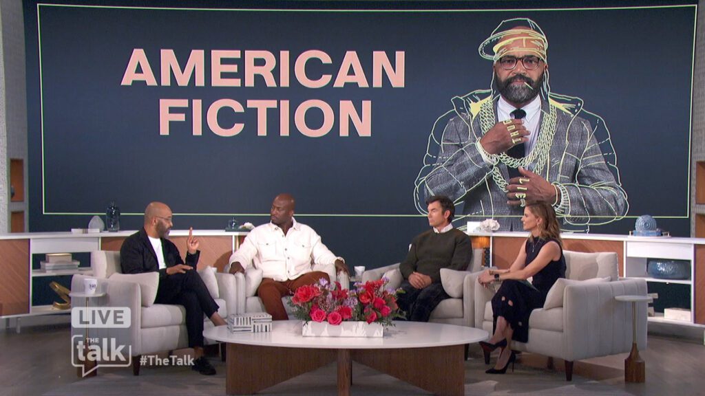 THE TALK- Jeffrey Wright on 'American Fiction' Oscar Nom; we 'did it with a lot of passion