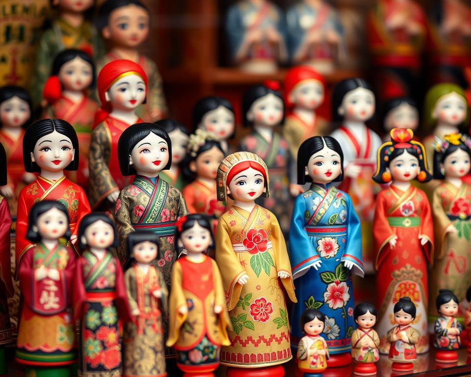 Asian Folk Dolls