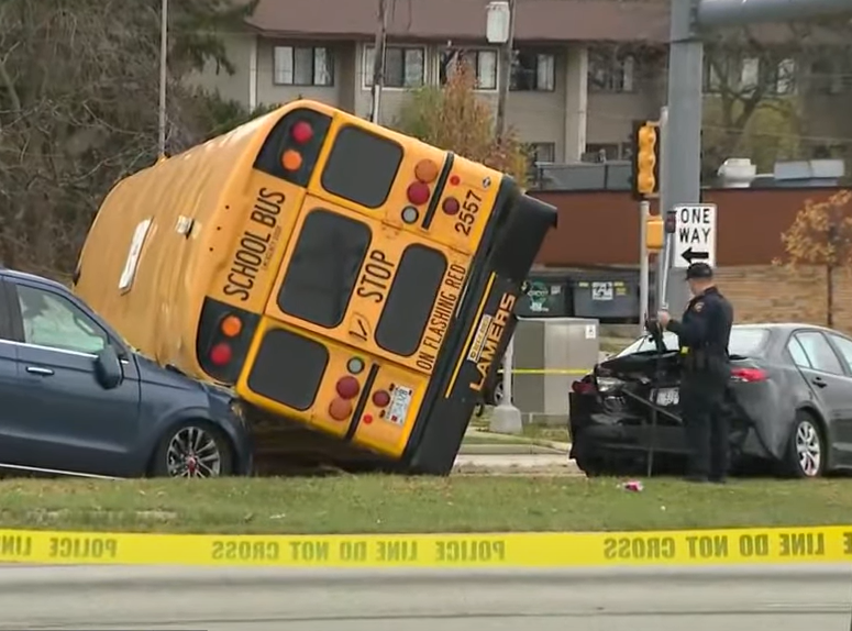 Deadly Greenfield School Bus Crash Area Closed for Investigation