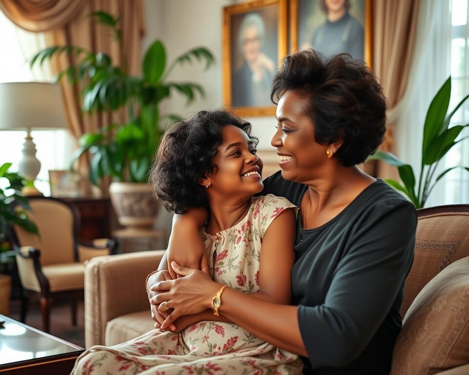 Eartha Kitt and her daughter