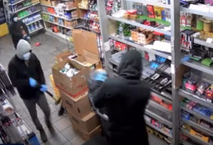 Three Robbers Target Corner Stores with Sledgehammer in Strawberry Mansion