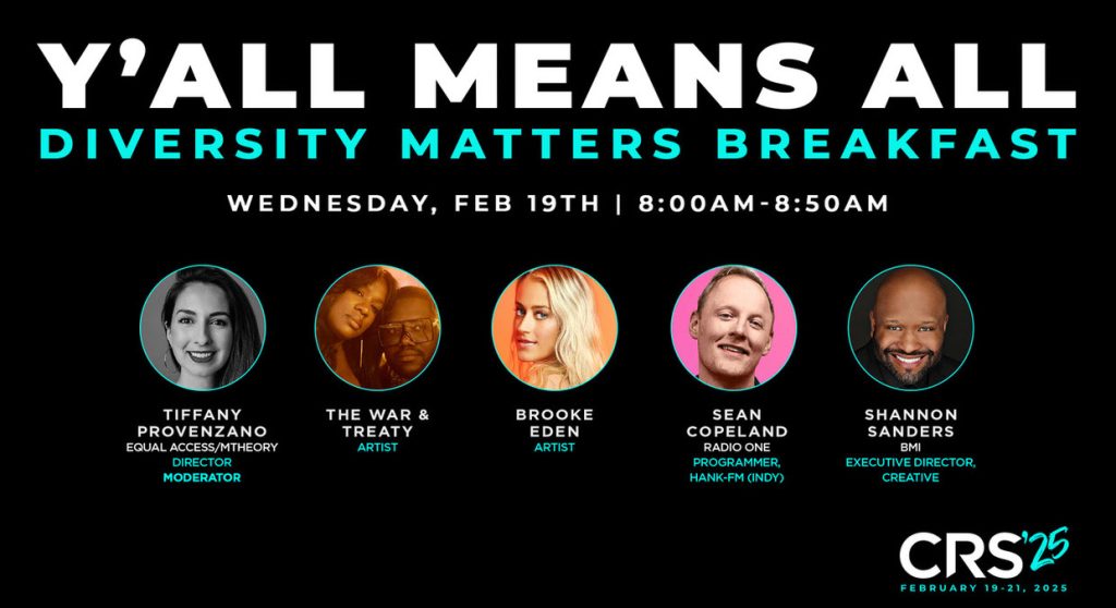 Diversity Breakfast Returns to CRS 2025 with Industry Leaders & Artists