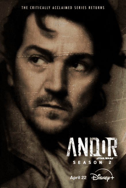 Disney+ unveils Season 2 teaser trailer & poster for ‘Andor’ (Video)