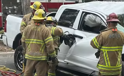 Teen Driver Dies in Violent Dana Point Crash (video)
