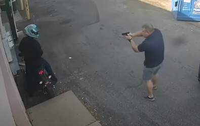 Police Chief Pulls Gun on Motorcyclist—Video Sparks Outrage (video)